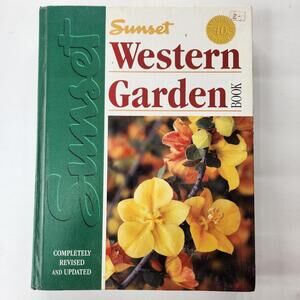 Sunset Western Garden Book Large Hard Coby Updated Edition 1995 Revised